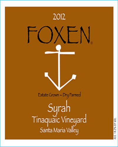 福克森蒂娜克威尔园西拉干红Foxen Tinaquaic Vineyard Syrah