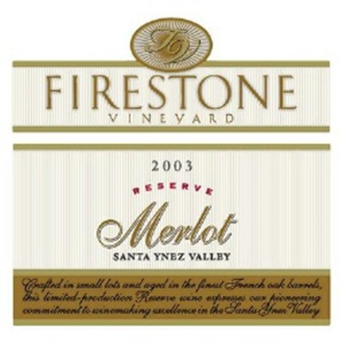 燧石珍藏梅洛干红Firestone Vineyard Reserve Merlot