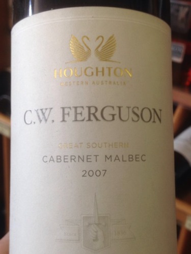 霍顿CW弗格森赤霞珠马尔贝克干红Houghton C.W. Ferguson Cabernet Sauvignon - Malbec