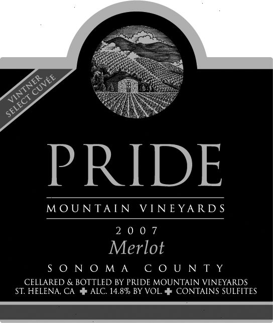 傲山酿酒师精选梅洛干红Pride Mountain Vineyards Vintner Select Merlot