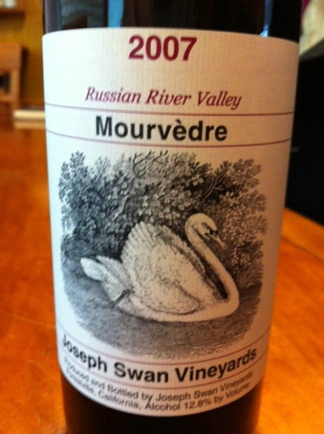 约瑟夫斯旺慕合怀特干红Joseph Swan Vineyards Mourvedre