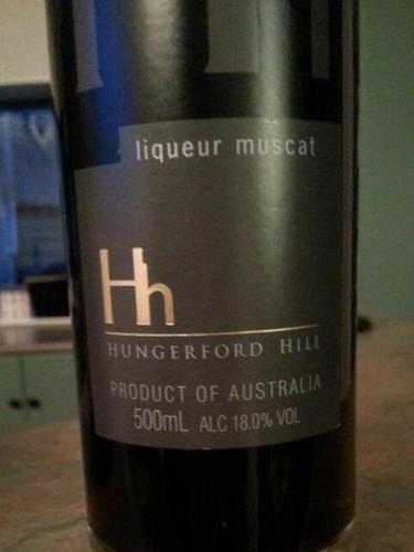 恒福山麝香利口酒Hungerford Hill Liqueur Muscat