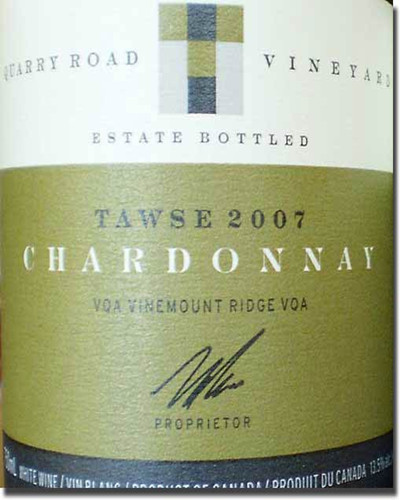 陶思罗宾区霞多丽干白Tawse Robyn's Block Chardonnay