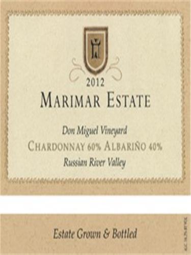 玛尔玛霞多丽-阿尔巴利诺干白Marimar Estate Chardonnay - Albarino