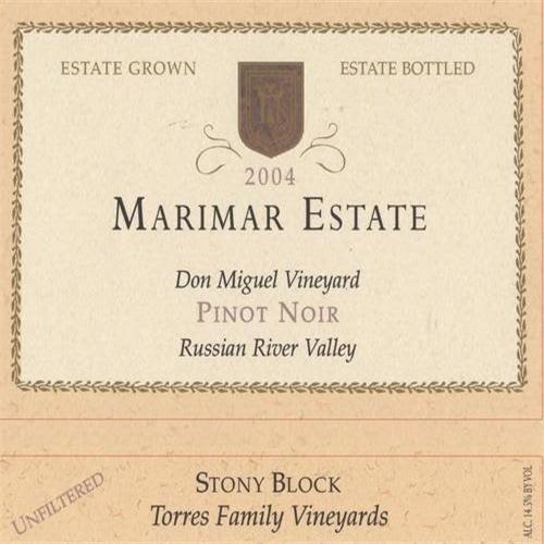 玛尔玛唐米格尔园多石区黑皮诺干红Marimar Estate Don Miguel Vineyard Stony Block Pinot Noir