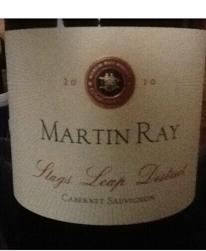 马丁雷珍藏赤霞珠干红(鹿跃区)Martin Ray  Stags Leap District Reserve Cabernet Sauvignon