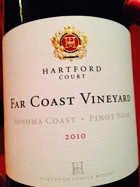 哈特福法院远东海岸园黑皮诺干红Hartford Court Far Coast Vineyard Pinot Noir