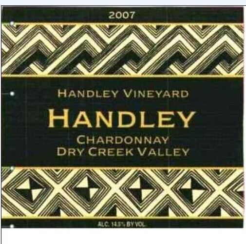 汉德利酒堡园霞多丽干白（干溪谷）Handley Vineyard Chardonnay