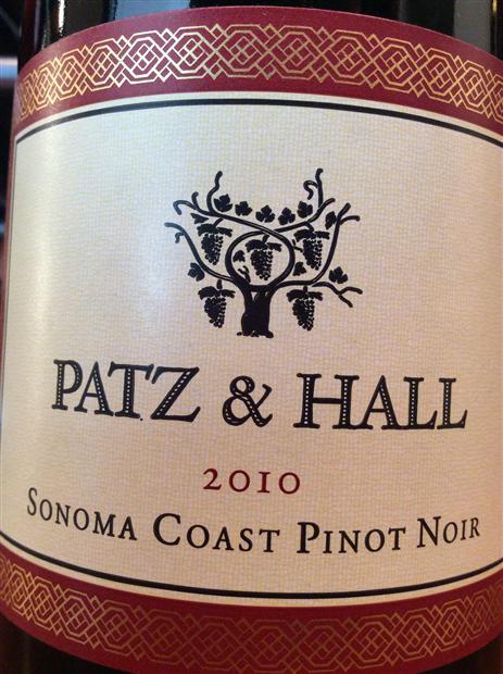 帕兹黑皮诺干红Patz & Hall Pinot Noir