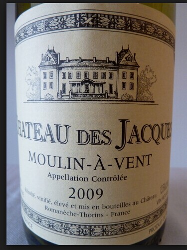 chateau des jacques gamay (moulin-a-vent)