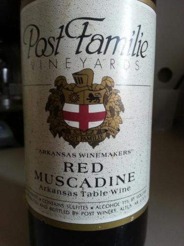 波斯特家族玛斯克汀甜红Post Familie Vineyards Red Muscadine