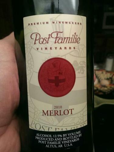 波斯特家族赤梅洛干红Post Familie Vineyards Merlot