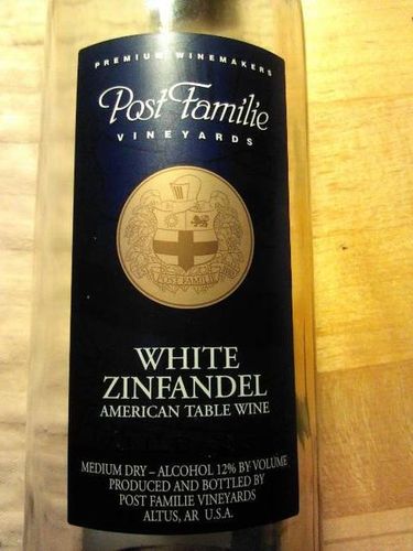 波斯特家族仙粉黛半干型桃红Post Familie Vineyards White Zinfandel