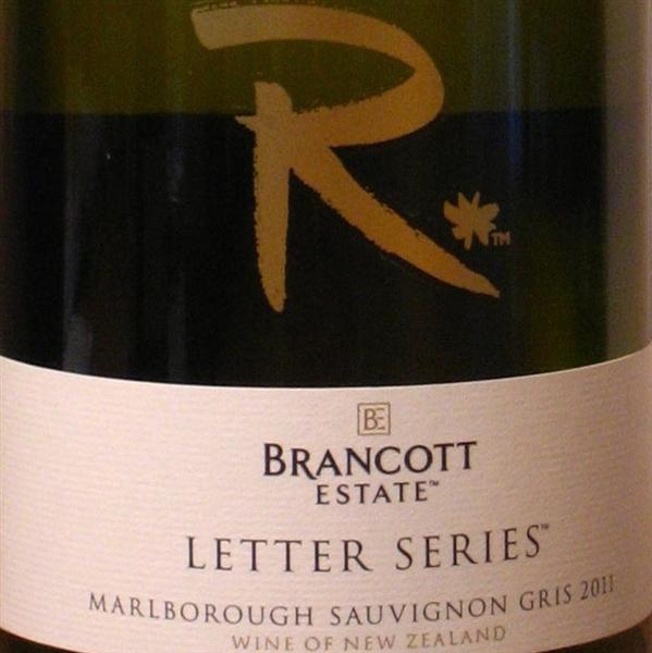 布兰卡特字母R灰苏维翁干白Brancott Estate Letter Series 'R'  Sauvignon Gris