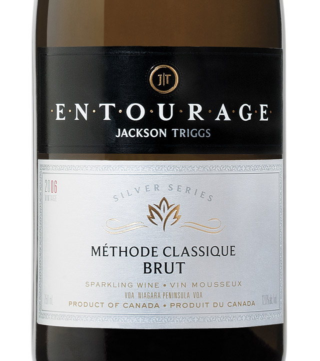 杰克逊瑞格园银色系列随行方式起泡酒Jackson-Triggs Silver Series Entourage Methode Classique Brut