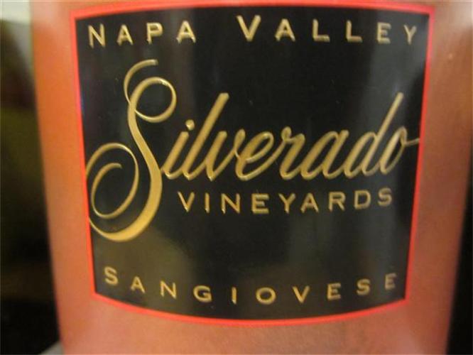 银朵酒庄桑娇维塞干红Silverado Vineyards Sangiovese