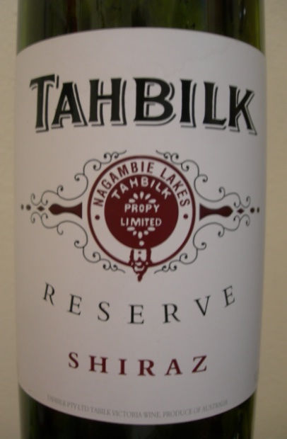 德宝珍藏设拉子干红Tahbilk Reserve Shiraz