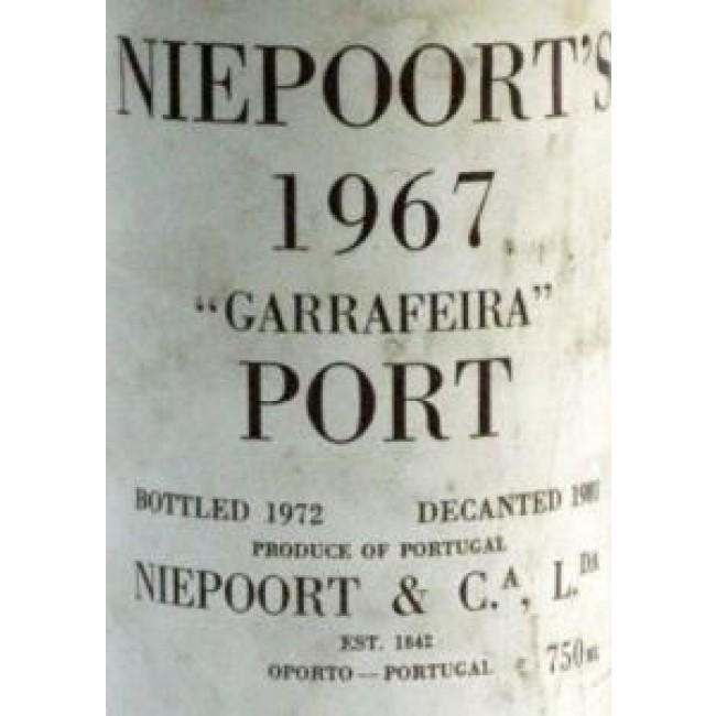 尼伯特珍藏波特酒Niepoort Garrafeira Port