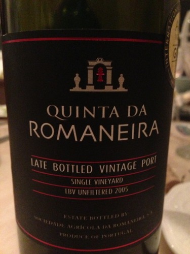 罗曼尼拉迟装年份波特酒Quinta Da Romaneira Late Bottled Vintage Port