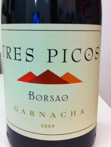 borsao tres picos garnacha (campo de borja)