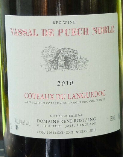 罗塞腾皮埃什贵族干红Domaine Rene Rostaing Puech Noble