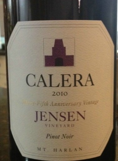 卡勒拉简森园黑皮诺干红Calera Jensen Vineyard Pinot Noir