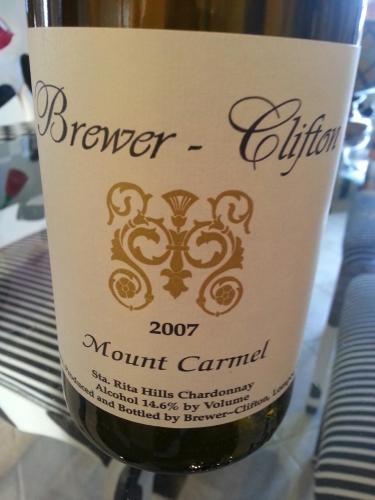 克林顿焦糖山霞多丽干白Brewer-Clifton Mount Carmel Chardonnay