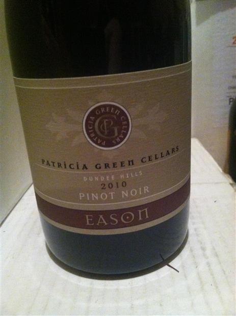 帕格伊森园黑皮诺干红Patricia Green Cellars Eason Vineyard Pinot Noir