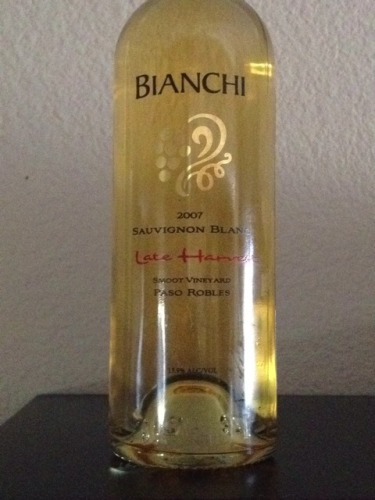 比安奇迟收长相思白Bianchi Winery Late Harvest Sauvignon Blanc