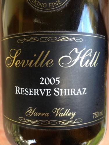 Seville Shiraz Yarra Valley Reserve