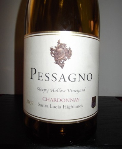 普赛诺断头谷霞多丽干白Pessagno Sleepy Hollow Vineyard Chardonnay