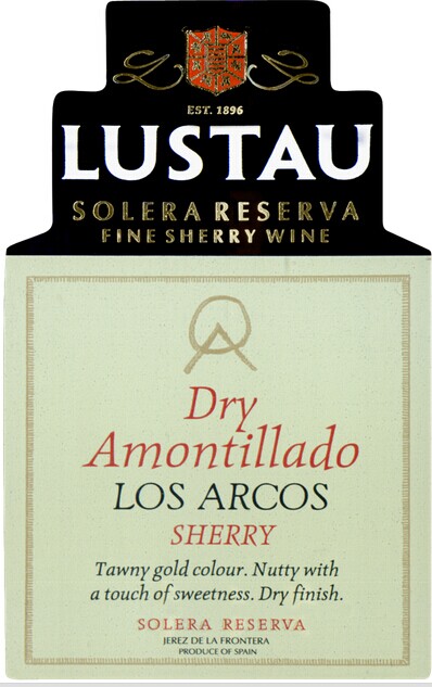 卢士涛路爱可索莱拉珍藏雪利酒Emilio Lustau Solera Reserva Dry Amontillado Los Arcos Sherry