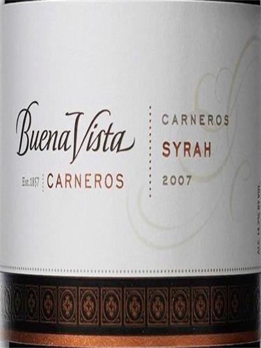 维斯塔西拉干红Buena Vista Winery Syrah