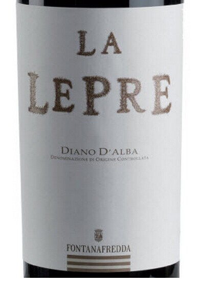 方达娜福达野兔多姿桃干红Fontanafredda La Lepre Dolcetto di Diano d'Alba DOCG