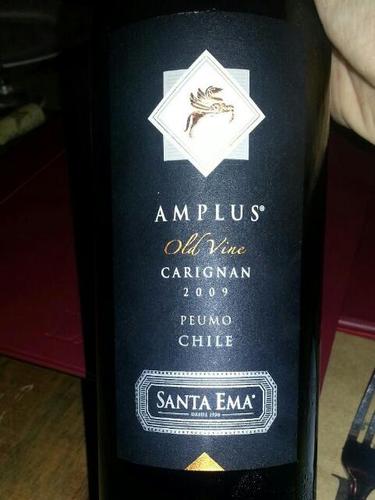 圣艾玛阿普斯佳丽酿干红Santa Ema Amplus Carignan