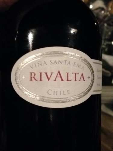 圣艾玛瑞沃塔佳美娜赤霞珠西拉干红Santa Ema Rivalta Carmenere - Cabernet Sauvignon - Syrah