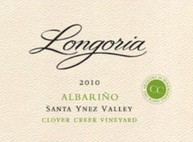 朗格利亚三叶草溪园阿尔巴利诺干白Longoria Wines Clover Creek Vineyard Albarino