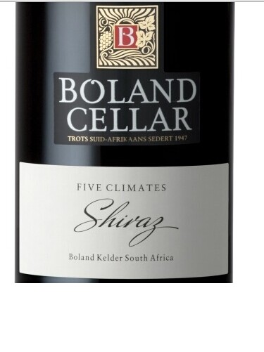 伯兰德五个气候西拉干红Boland Cellar Five Climates Shiraz