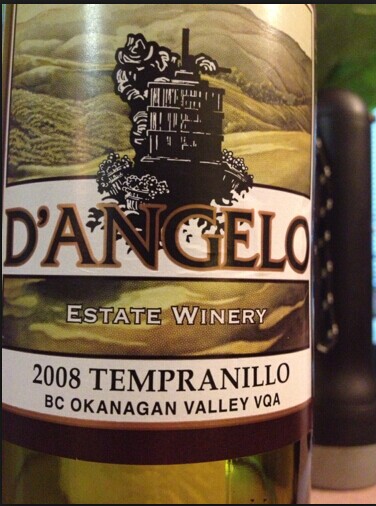 德安琪洛丹魄干红D’Angelo Estate Winery Tempranillo