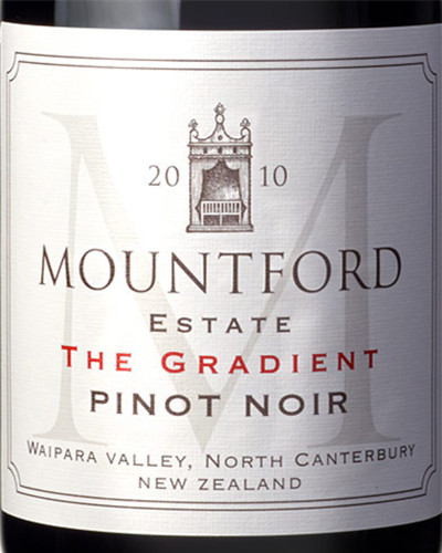 盲富山渐变格黑皮诺干红Mountford Estate The Gradient Pinot Noir