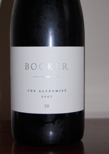 布克炼金师干红（28个月橡木桶陈酿）Booker Vineyard The Alchemist 28months