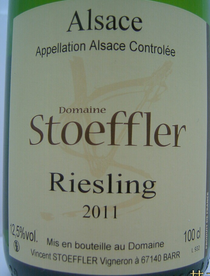 施特夫勒传统雷司令干白Domaine Stoeffler Riesling