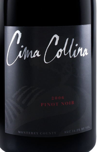 西玛科里纳蒙特利黑皮诺干红Cima Collina Monterey County Pinot Noir