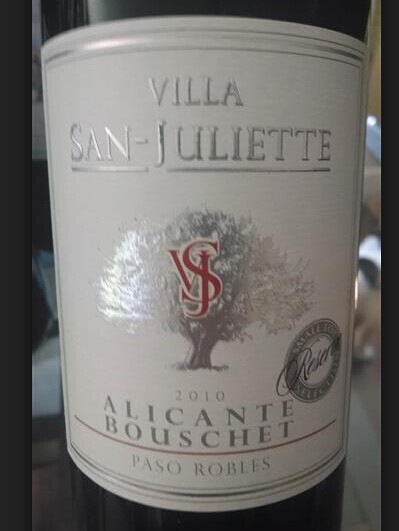 圣朱莉特珍藏紫北塞干红Villa San Juliette Reserve Alicante Bouschet