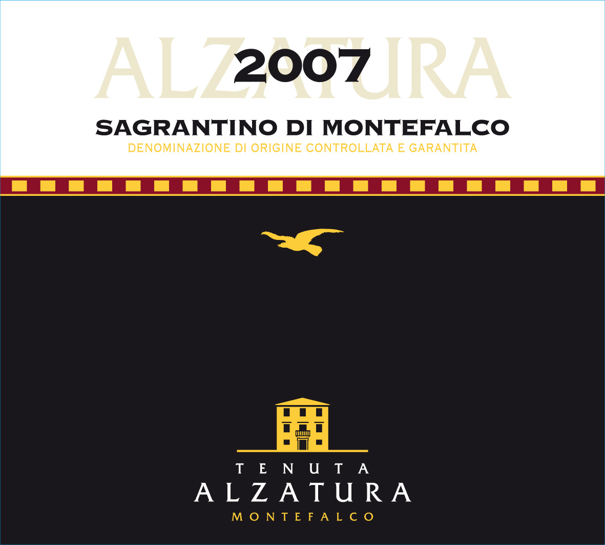 阿扎杜拉雨诺萨格兰蒂诺干红Tenuta Alzatura Uno Sagrantino di Montefalco DOCG