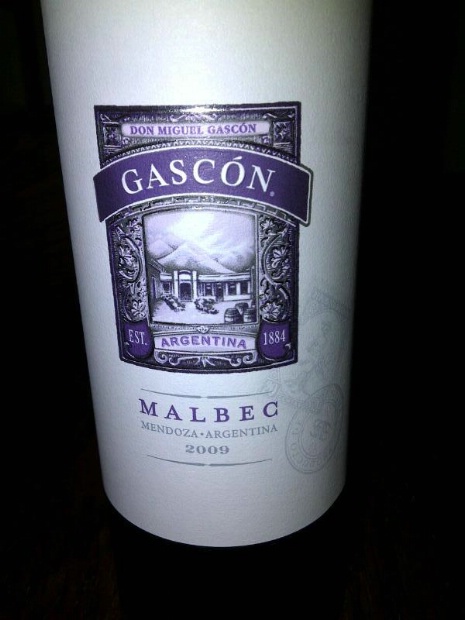 嘎贡唐米格尔马尔贝克干红Bodegas Escorihuela Gascon Don Miguel Gascon Malbec