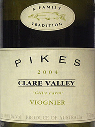 派客鱼鳃维欧尼干白Pikes Gills Farm Viognier