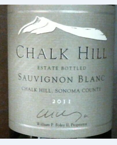 白垩山酒庄长相思干白Chalk Hill Sauvignon Blanc