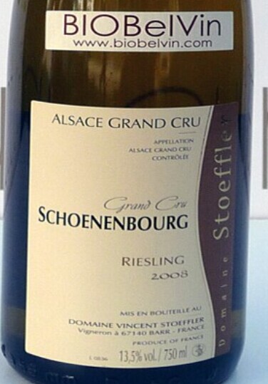 施特夫勒单一园石斛部格雷司令白Domaine Stoeffler Riesling Schoenenbourg