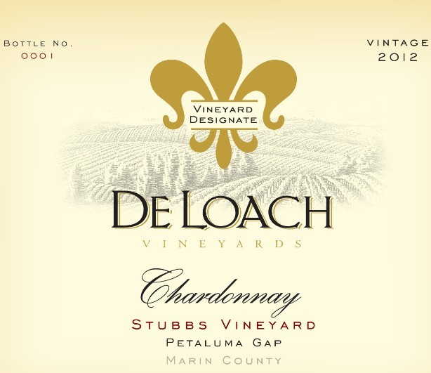 都楼斯塔布斯园霞多丽干白DeLoach Vineyards Stubbs Vineyard Chardonnay